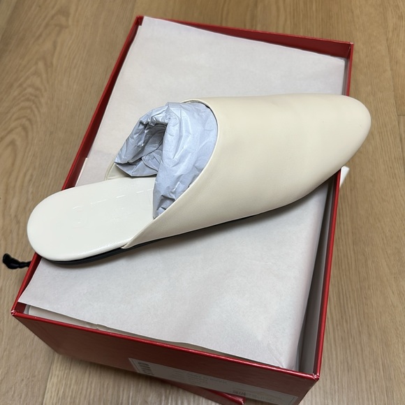 STAUD Abby Slipper in cream leather - size 39 and 40 - Picture 4 of 7